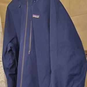 Patagonia Blue XL Men's Powder Bowl Jacket Used GORE-TEX (Shell)